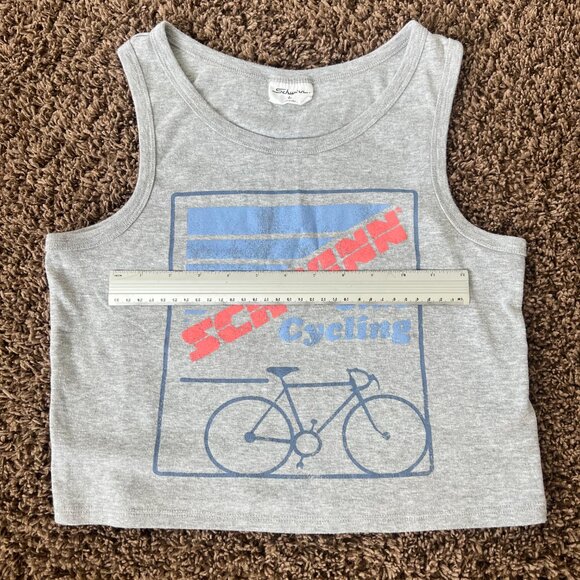 Grayson Threads SCHWINN Gray and Blue Graphic Tank Top Size L - Picture 7 of 7
